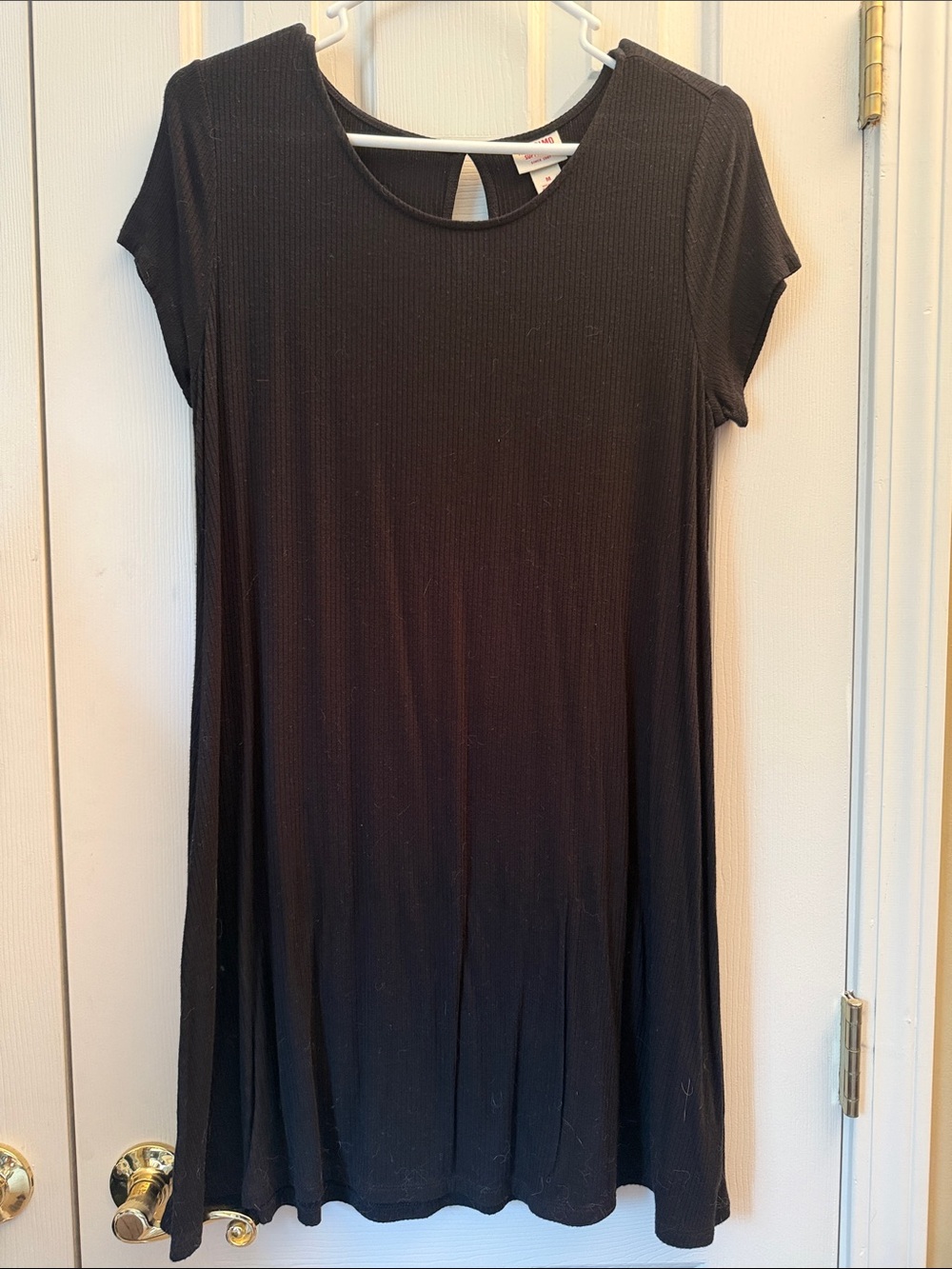 Mossimo Supply Co. Black Short-Sleeve Swing Tunic